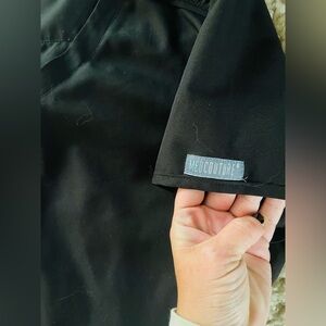 Med Couture Classic Black Scrub Top